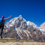 Mountain hike nepal everest base camp trek
