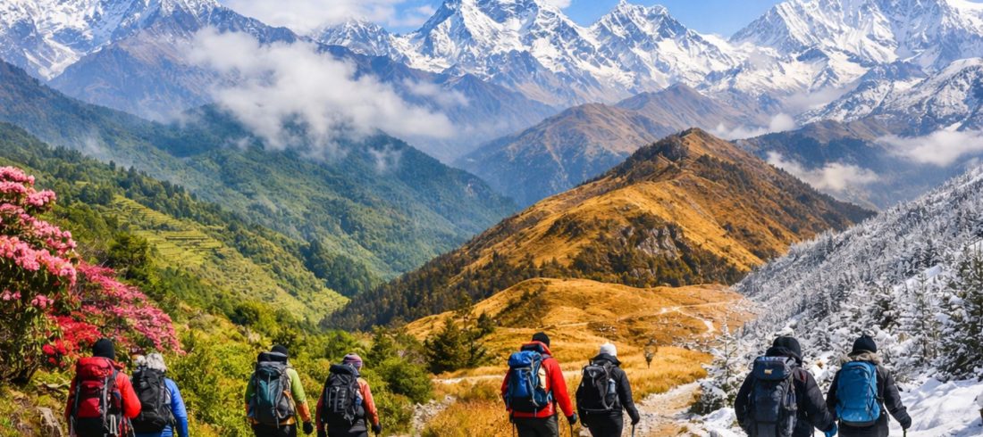 Best time to visit Nepal for trekking with stunning Himalayan views, seasonal landscapes, and high-altitude trails.