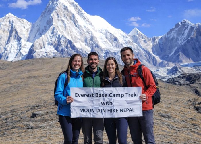 Everest Base Camp Trek route through the Khumbu region of Nepal