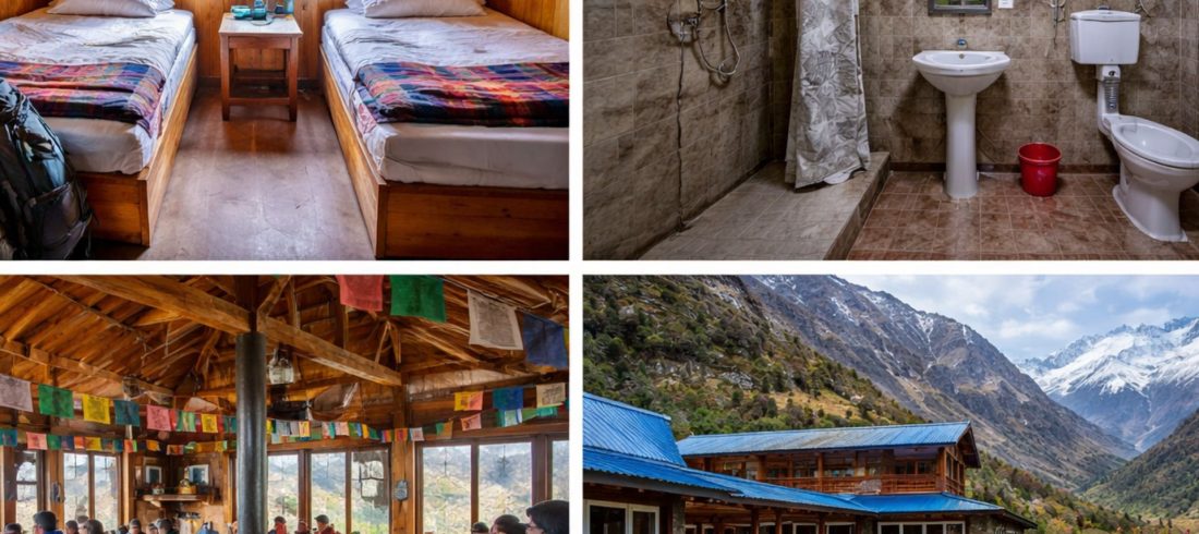 trekking in Nepal accommodation and facilities in teahouse lodges