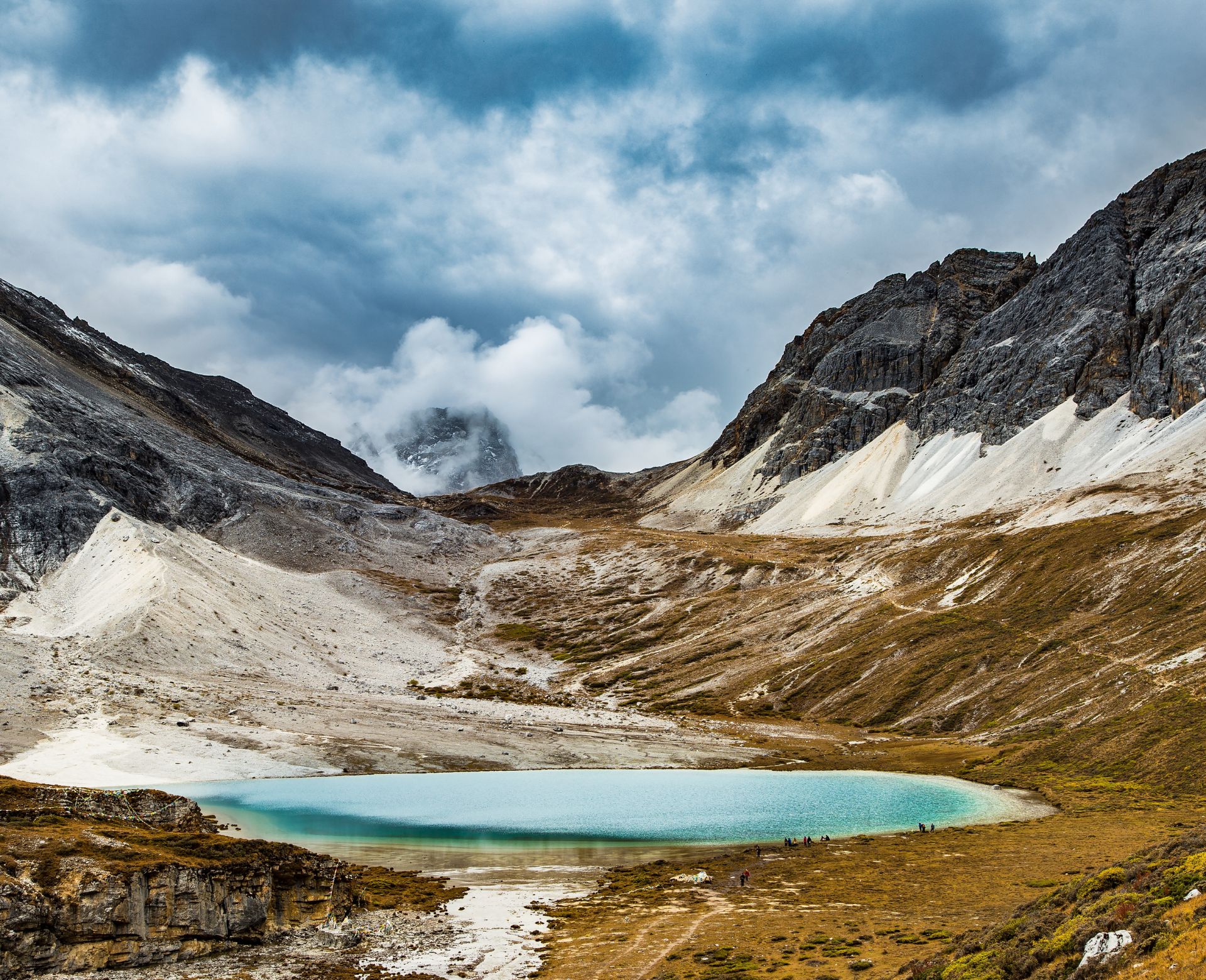 Kailash Mansarovar Yatra – Lake Mansarovar near Mount Kailash in Tibet