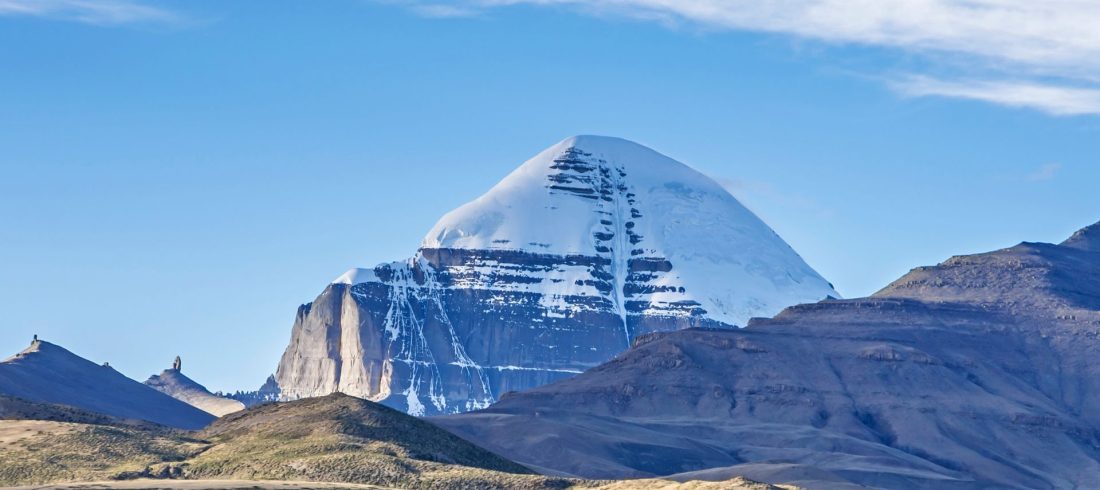 Mount Kailash during the Kailash Mansarovar Yatra pilgrimage in Tibet