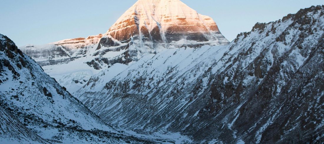 Mount Kailash in western Tibet, the sacred mountain of the Himalayas