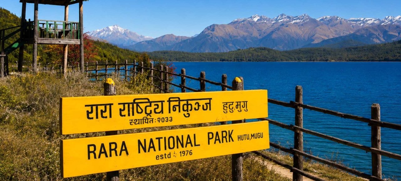 4WD jeep tour to Rara Lake with crystal-clear blue water and Himalayan scenery in Nepal