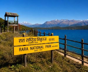 4WD jeep tour to Rara Lake with crystal-clear blue water and Himalayan scenery in Nepal