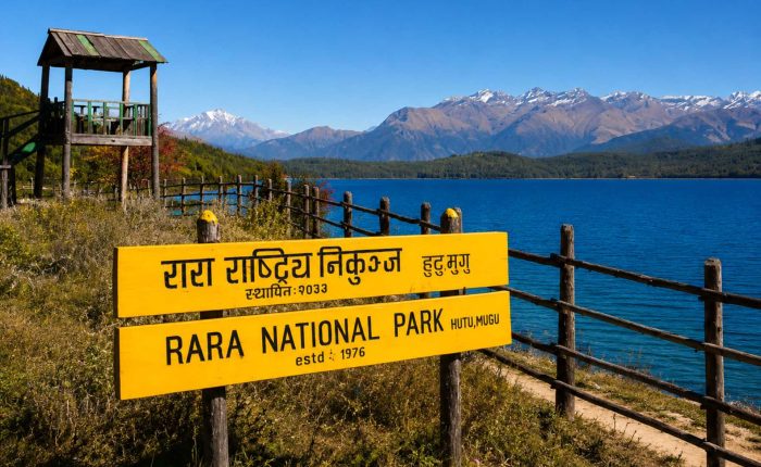 4WD jeep tour to Rara Lake with crystal-clear blue water and Himalayan scenery in Nepal
