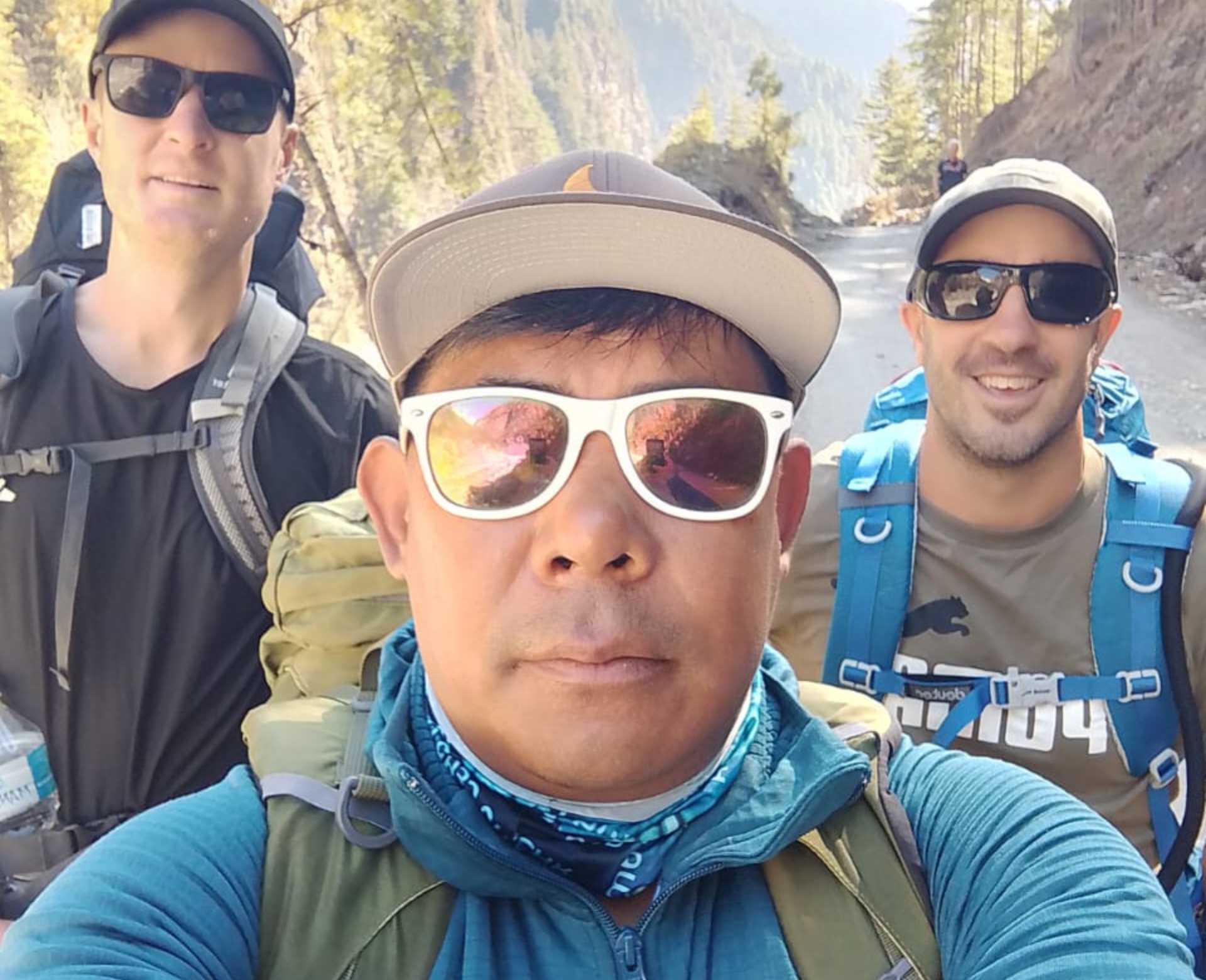 Sightseeing and Walking Day in Manang Travelers enjoying a sightseeing and walking day in Manang during a Manang Valley Jeep Tour