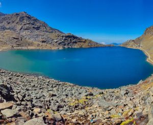 Gosaikunda Lake on the Langtang Gosaikunda Trek